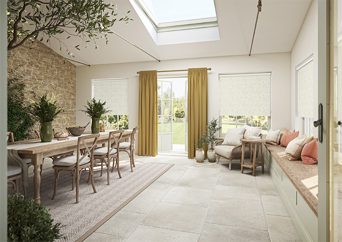Peruvian Parrots, Quince - Twist&Fit Roller Blind - Image 7
